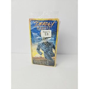 Vintage Horror VHS tape Deadly Harvest